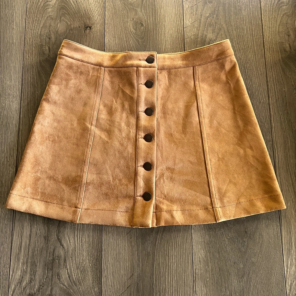 Forever 21 Suede Skirt